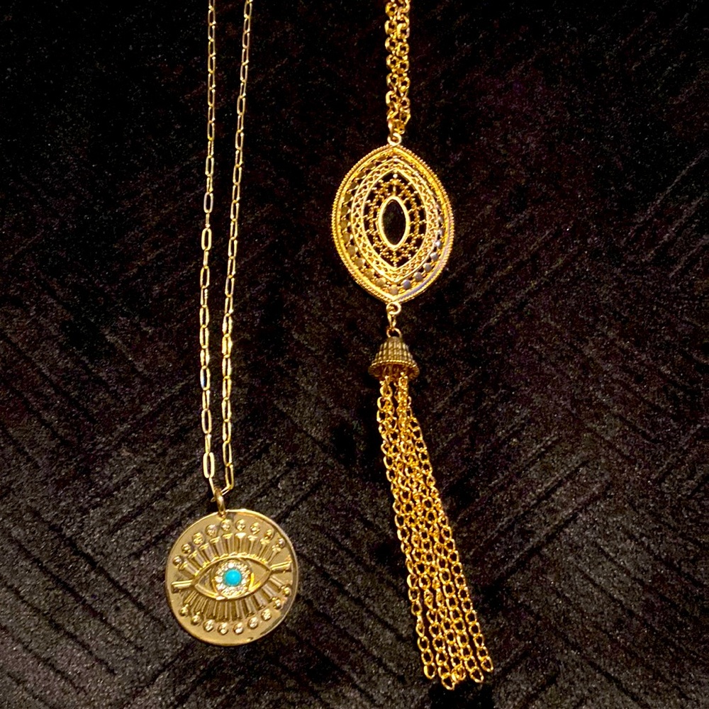 2 necklaces